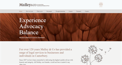 Desktop Screenshot of malley.co.nz